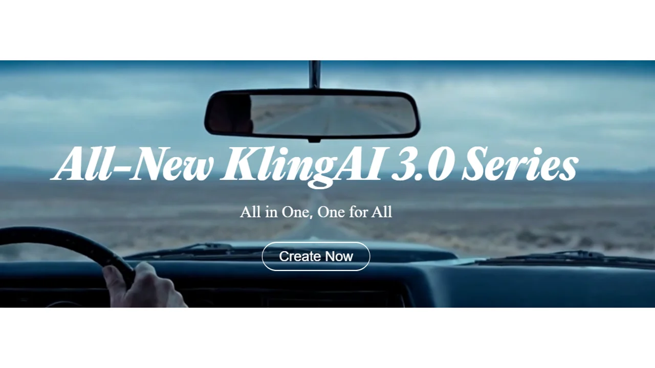 Página principal de Kling AI para crear vídeos con modelos generativos
