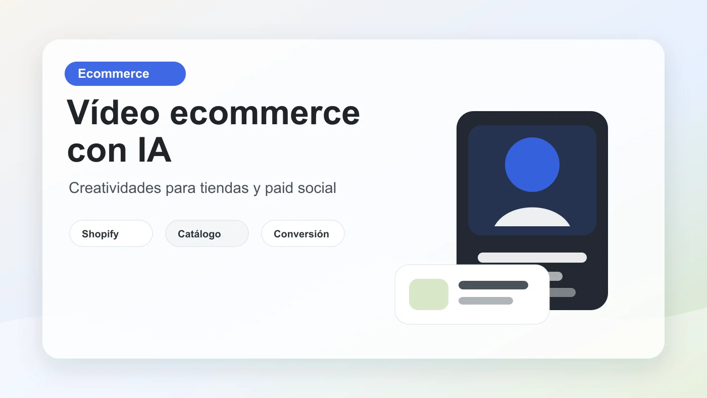 Comparativa visual de generadores de vídeo ecommerce con IA